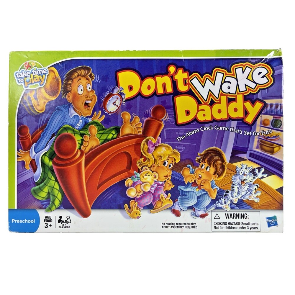 Don't Wake Daddy Milton Bradley 2011 Board Game Complete